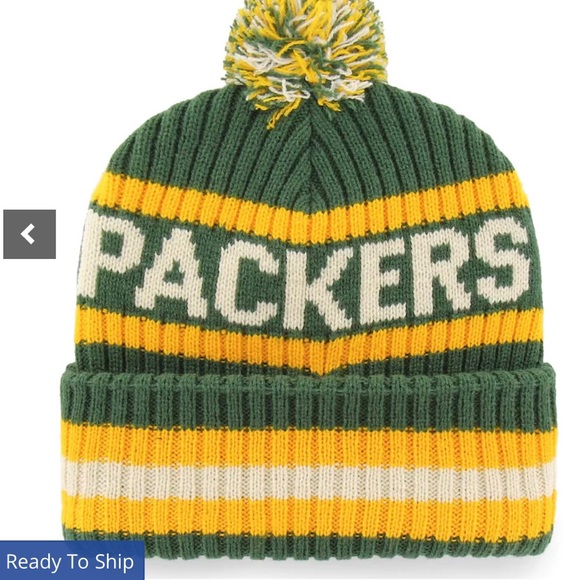 Green Bay Packers Pom Knit - Picture 4 of 5